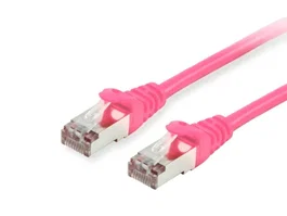 Equip Latiguillo de Red Cat6 S/FTP 1m Rosa RJ-45