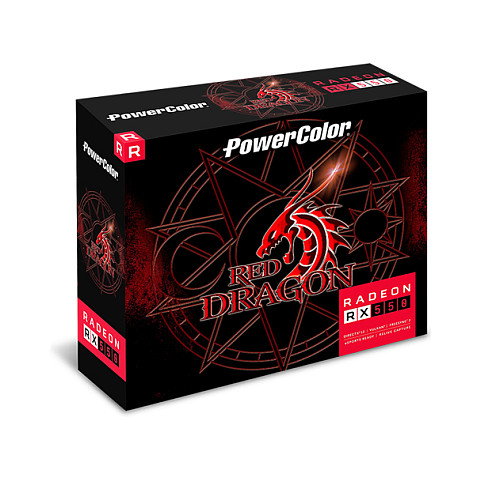 PowerColor Radeon RX 550 4GB GDDR5 128-bit LP Red Dragon AXRX 550 4GBD5-HLE Tarjeta Gráfica