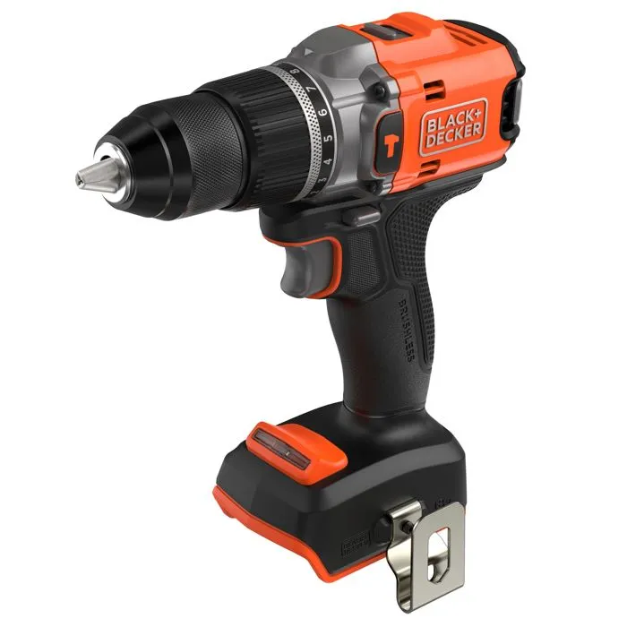 Black+Decker Taladro Atornillador de Impacto BLD683XN-XJ 18V Ecológico Batería No Incluida