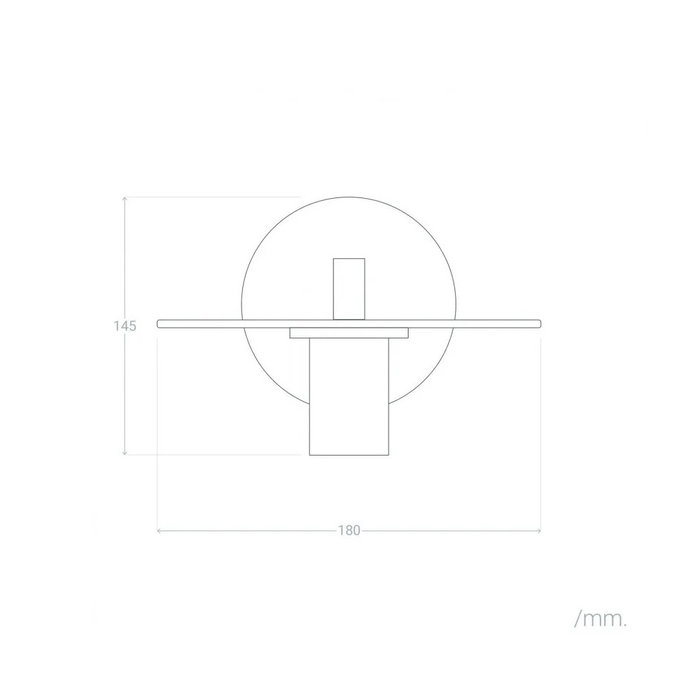 Aplique de Pared Longueuil con Portalamparas E27 [SKD-W1007]