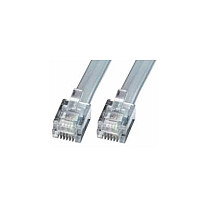 Lindy Cable RJ-12 6/6 1:1 5m Gris