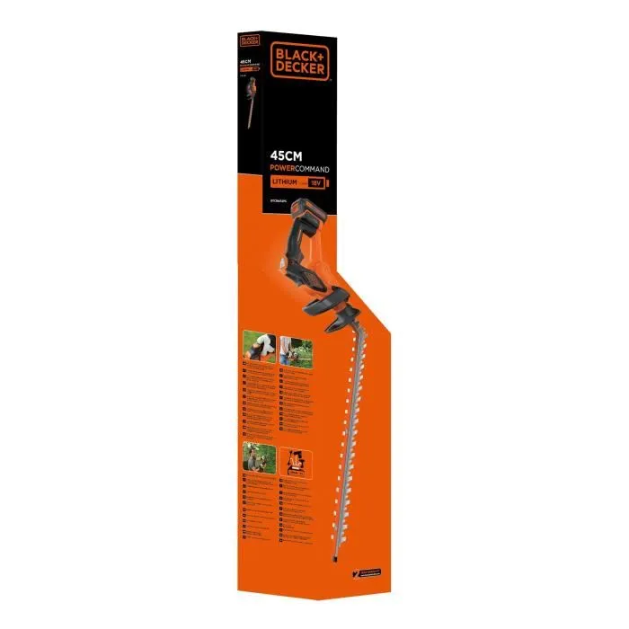 Black + Decker Cortacésped inalámbrico GTC18452PC 18V 45cm