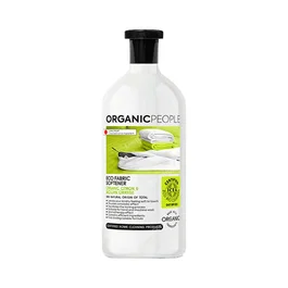 ORGANIC PEOPLE Suavizante Ropa Citron-Sicilian Orange 1Lt. Eco, Suavizante Antiestático para un Tacto Suave y Aroma Cítrico Fresco