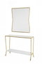 DKD Home Decor Espejo Glam Dorado 2.5 x 100 x 70 cm