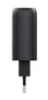Trust Maxo Cargador GaN 65 W con 2xUSB-C y Cable de 2 m, Negro