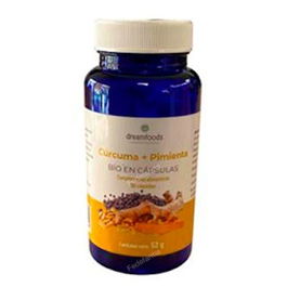 DREAM FOODS Cúrcuma con Pimienta 90 Cápsulas Bio