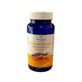 DREAM FOODS Cúrcuma con Pimienta 90 Cápsulas Bio