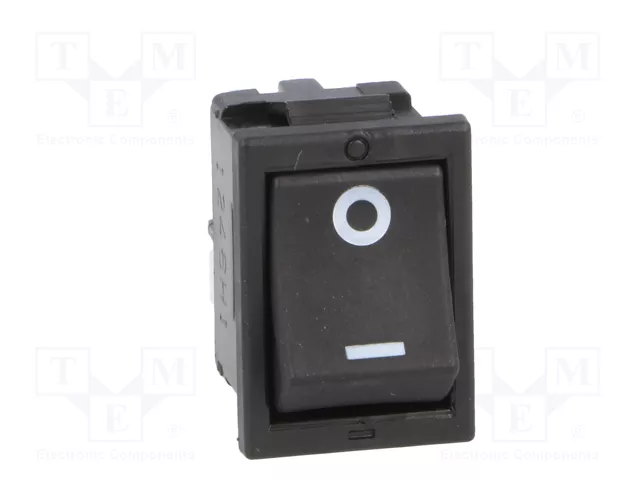 Aratas (Formerly Omron Components) Interruptor Rocker DPST ON-OFF Negro Aratas (Formerly Omron Components) Interruptor Rocker DPST ON-OFF Negro