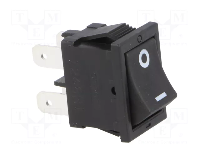 Aratas (Formerly Omron Components) Interruptor Rocker DPST ON-OFF Negro Aratas (Formerly Omron Components) Interruptor Rocker DPST ON-OFF Negro
