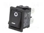 Aratas (Formerly Omron Components) Interruptor Rocker DPST ON-OFF Negro