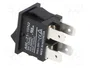 Aratas (Formerly Omron Components) Interruptor Rocker DPST ON-OFF Negro