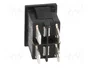 Aratas (Formerly Omron Components) Interruptor Rocker DPST ON-OFF Negro