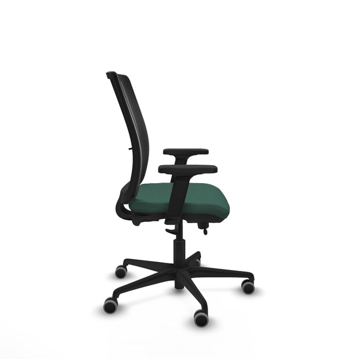 PIQUERAS Y CRESPO Silla de oficina Haches con mecanismo Sincro/Traslack, Verde botella y Negro PIQUERAS Y CRESPO Silla de oficina Haches con mecanismo Sincro/Traslack, Verde botella y Negro