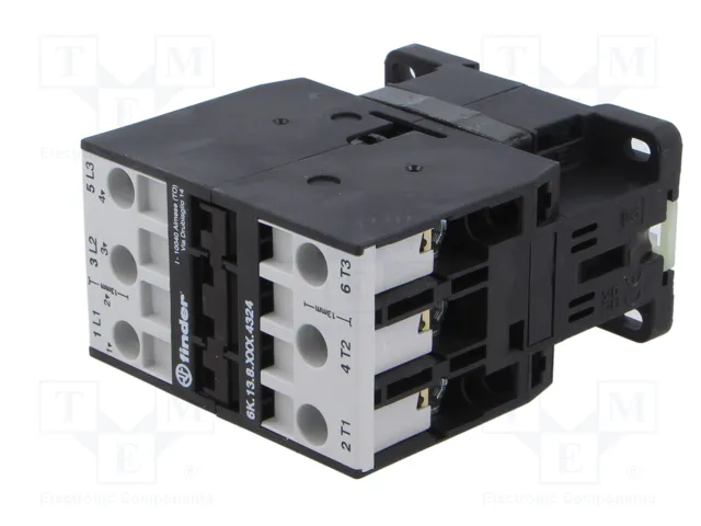 FINDER Contactor 3-polar 24VAC 24A Serie 6K