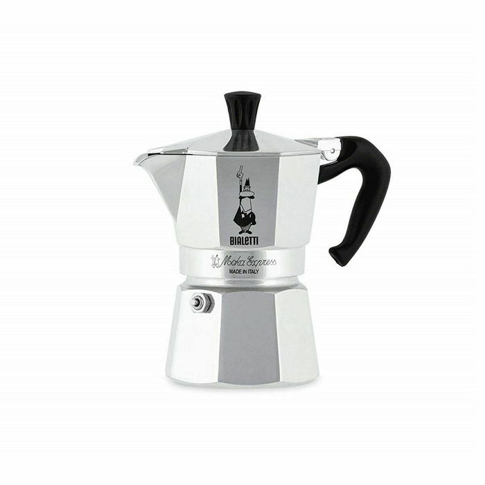 Cafetera Italiana Bialetti 0001161 Plateado 60 ml