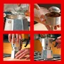 Bialetti - Cafetera Italiana La Mokina para 1 taza (40 ml), Acero Inoxidable, Apta para todos los fuegos excepto inducción - Referencia AUC8006363011617