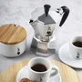 Bialetti - Cafetera Italiana La Mokina para 1 taza (40 ml), Acero Inoxidable, Apta para todos los fuegos excepto inducción - Referencia AUC8006363011617