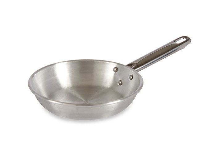 Kinvara Sartén de Aluminio con Mango, 16 cm (Diámetro), Plata, Apta para Gas y Horno, Apta para Lavavajillas (Set de 12)