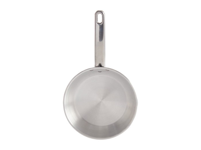 Kinvara Sartén de Aluminio con Mango, 16 cm (Diámetro), Plata, Apta para Gas y Horno, Apta para Lavavajillas (Set de 12)