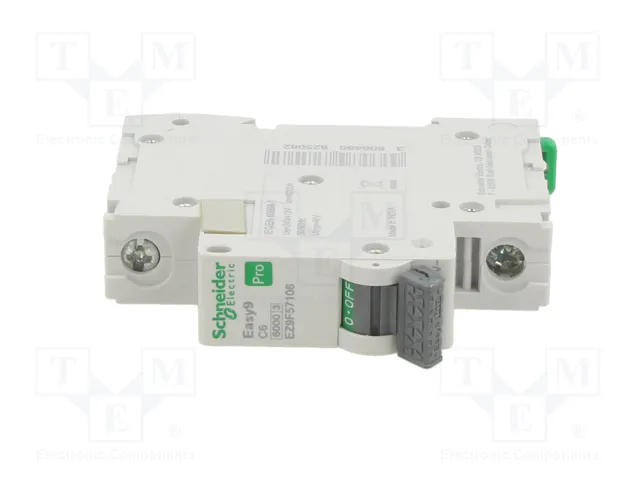 SCHNEIDER ELECTRIC Easy9 Pro EZ9F57106 Interruptor magnetotérmico 6A 1P 6kA