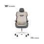 Thermaltake ARGENT E700 Glacier White con Slate Gray Crayon en Cuero Real
