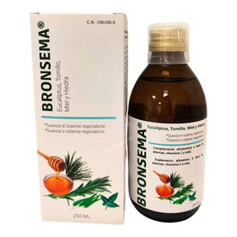 PHARMA & GO Bronsema 250Ml, Jarabe Para Las Vías Respiratorias
