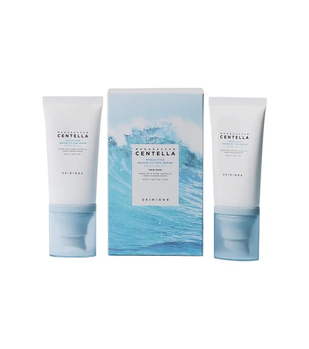 Skin1004 Hyalu-Cica Set Duo de 2 unidades (100 ml total) Skin1004 Hyalu-Cica Set Duo de 2 unidades (100 ml total)