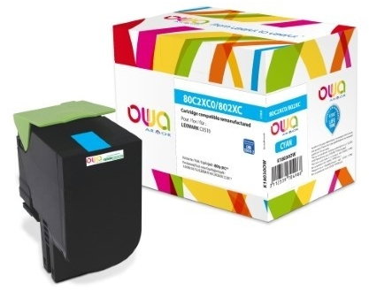 ARMOR ALL K18030OW Tóner Compatible Cian para Lexmark CX 510