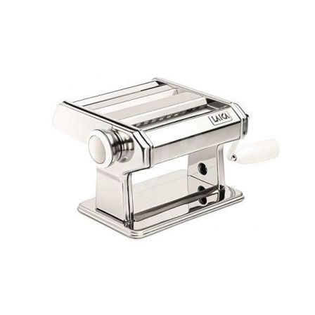 MAQUINA MANUAL PARA HACER PASTA LAICA PM0500 - ANCHO MÁXIMO 150MM - POMO REGULADOR 7 POSICIONES - CUERPO DE ACERO - RODILLOS DE ALUMINIO MAQUINA MANUAL PARA HACER PASTA LAICA PM0500 - ANCHO MÁXIMO 150MM - POMO REGULADOR 7 POSICIONES - CUERPO DE ACERO - RODILLOS DE ALUMINIO