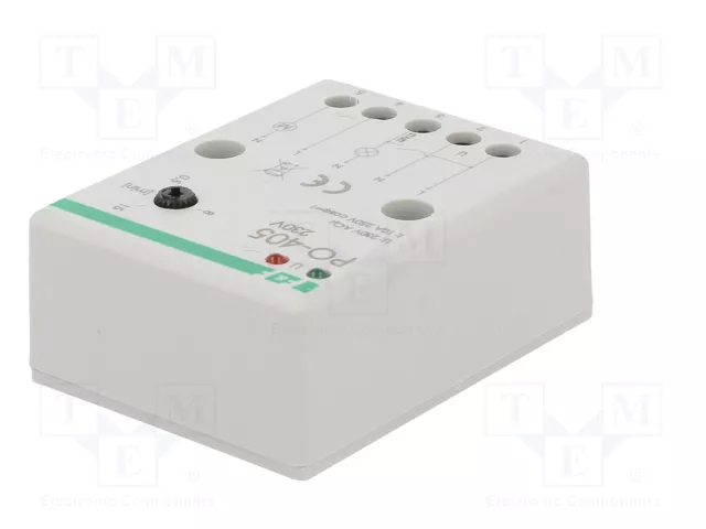 F&F Relé de tiempo 1÷15min 10A 230VAC NO
