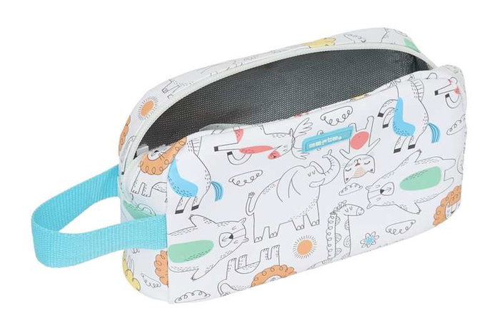 Portameriendas Térmico Safta Zoo Beige 21,5 x 12 x 6,5 cm