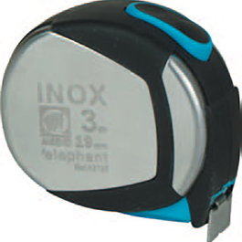 ELEPHANT Flexómetro Inoxidable Medid 3M 19Mm