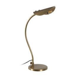 Ixia Lámpara de Mesa Oro Metal 34 x 20 x 65 cm