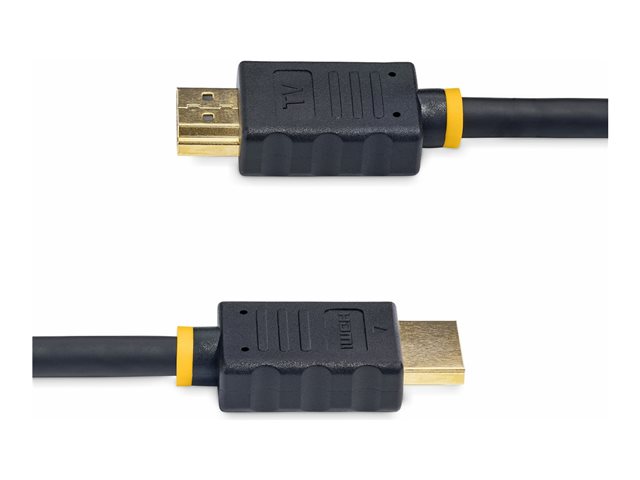 StarTech Cable HDMI Activo de Alta Velocidad 5m, Compatible con Ultra HD 4K, Negro, Conectores Macho-Macho, FCC/RoHS