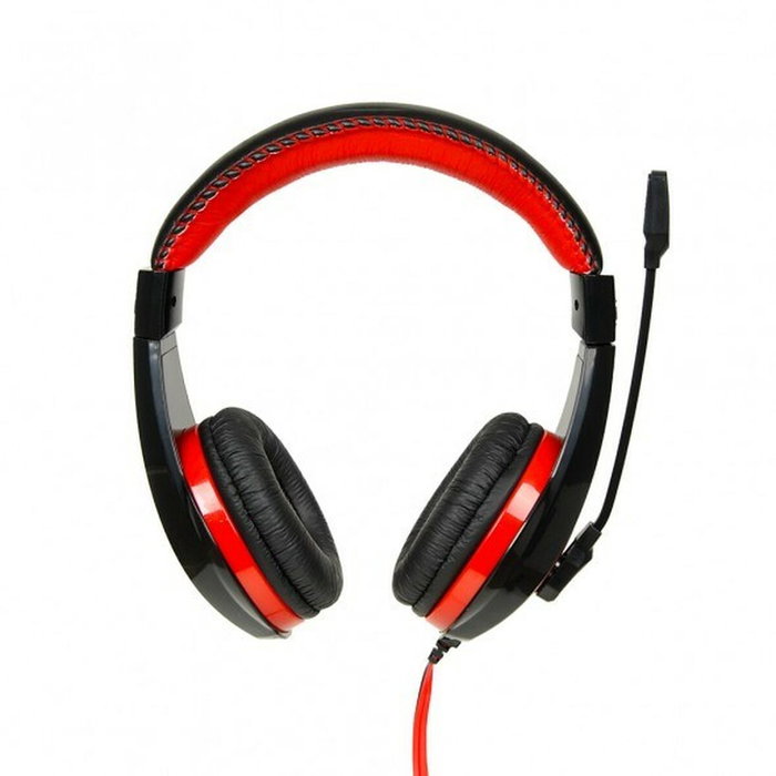 ibox SHPI1528MV Auriculares Gaming Negro y Rojo