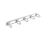 Lanberg Organizador de cables 1U tipo B 19 pulg gris