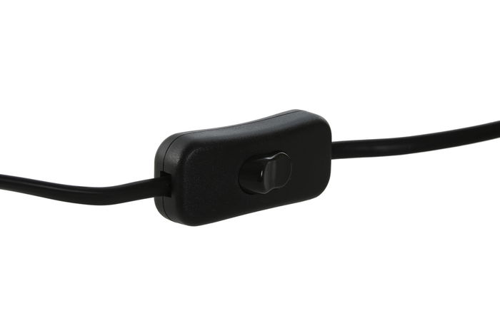 DKD Home Decor Lámpara Sobremesa Moderno Dorado Blanco Hierro Acrílico Algodón 35 x 78 x 35 cm