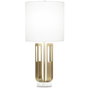 DKD Home Decor Lámpara de Sobremesa en Hierro y Acrílico Dorado