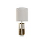 DKD Home Decor Lámpara de Sobremesa en Hierro y Acrílico Dorado