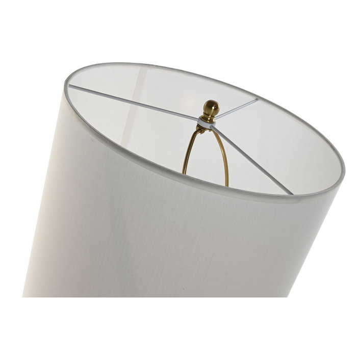 DKD Home Decor Lámpara de Sobremesa en Hierro y Acrílico Dorado