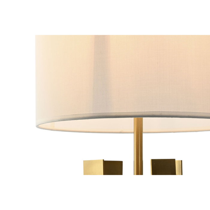 DKD Home Decor Lámpara de Sobremesa en Hierro y Acrílico Dorado