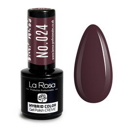 La Rosa Esmalte Semipermanente Creme Nº 024 Berenjena