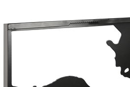 DKD Home Decor Decoracion Pared Vintage Negro Metal Set de 3 (2 Unidades) 2 x 60 x 90 cm