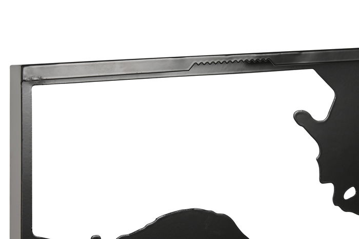 DKD Home Decor Decoracion Pared Vintage Negro Metal Set de 3 (2 Unidades) 2 x 60 x 90 cm DKD Home Decor Decoracion Pared Vintage Negro Metal Set de 3 (2 Unidades) 2 x 60 x 90 cm