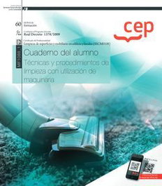 CEP EDITORIAL, Cuaderno Alumno Técnica y Procedimiento Limpieza Maquinaria - CEP EDITORIAL
