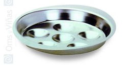 Vajilla plato para caracoles Monaco - 6 piezas, 19 cm de diámetro