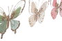 DKD Home Decor Colgante de Mariposa Multicolor en Poliéster