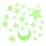 Home Deco Kids Juego de 24 Adhesivos Fosforescentes que Brillan en la Oscuridad para Decoración Infantil