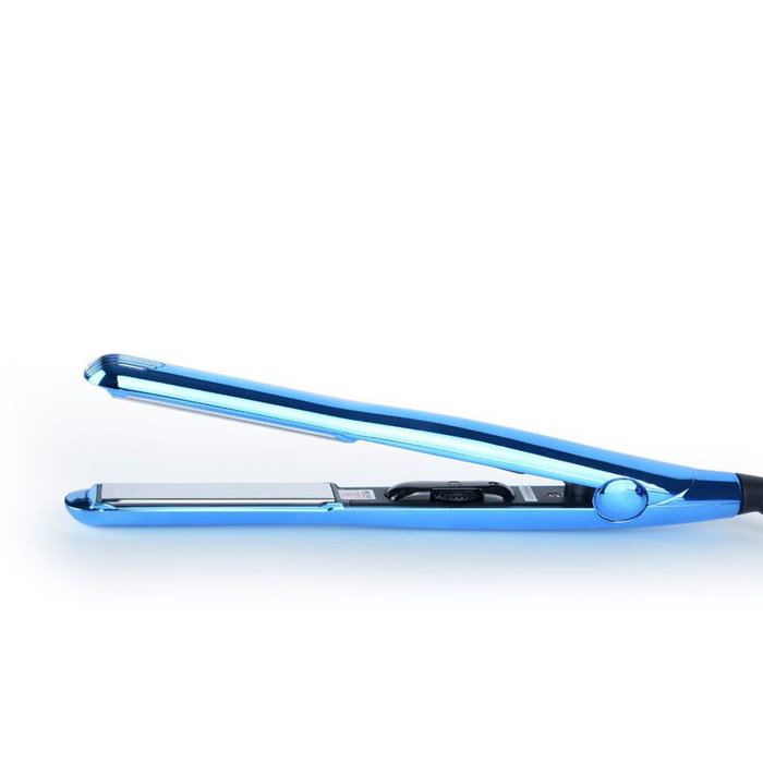 Perfect Beauty Plancha de Pelo Profesional Titanium Mirror Azul, Placas de Titanio Flotantes, 120-230°C, 40W, 240gr Perfect Beauty Plancha de Pelo Profesional Titanium Mirror Azul, Placas de Titanio Flotantes, 120-230°C, 40W, 240gr