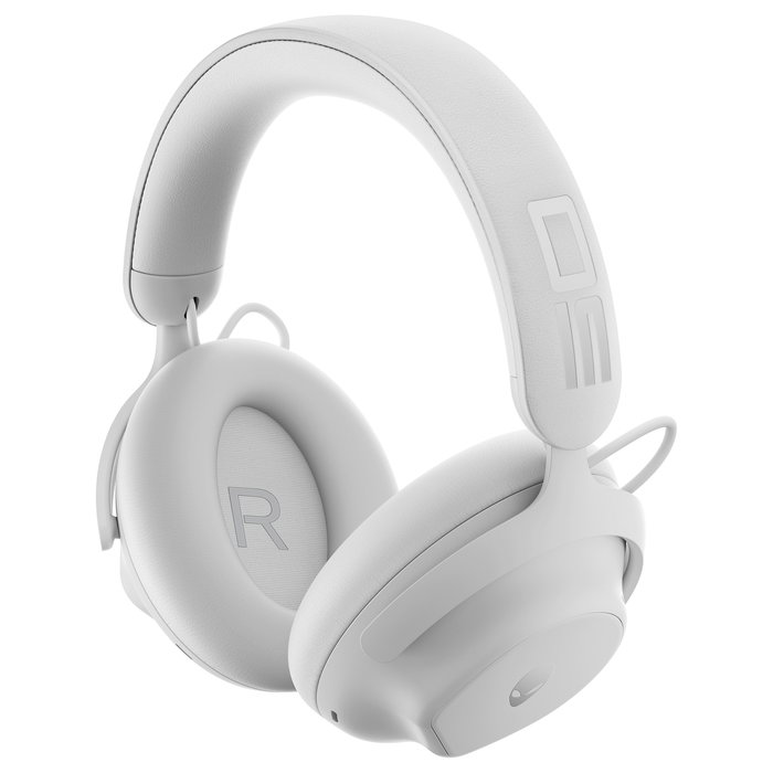 Alienware Auriculares Gaming Inalámbricos PRO-HS-G-DEAM con Cancelación Activa de Ruido (ANC), 75h Batería, Blanco Negro, para PC